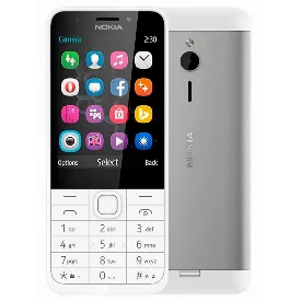 Телефон Nokia 230, серебристый